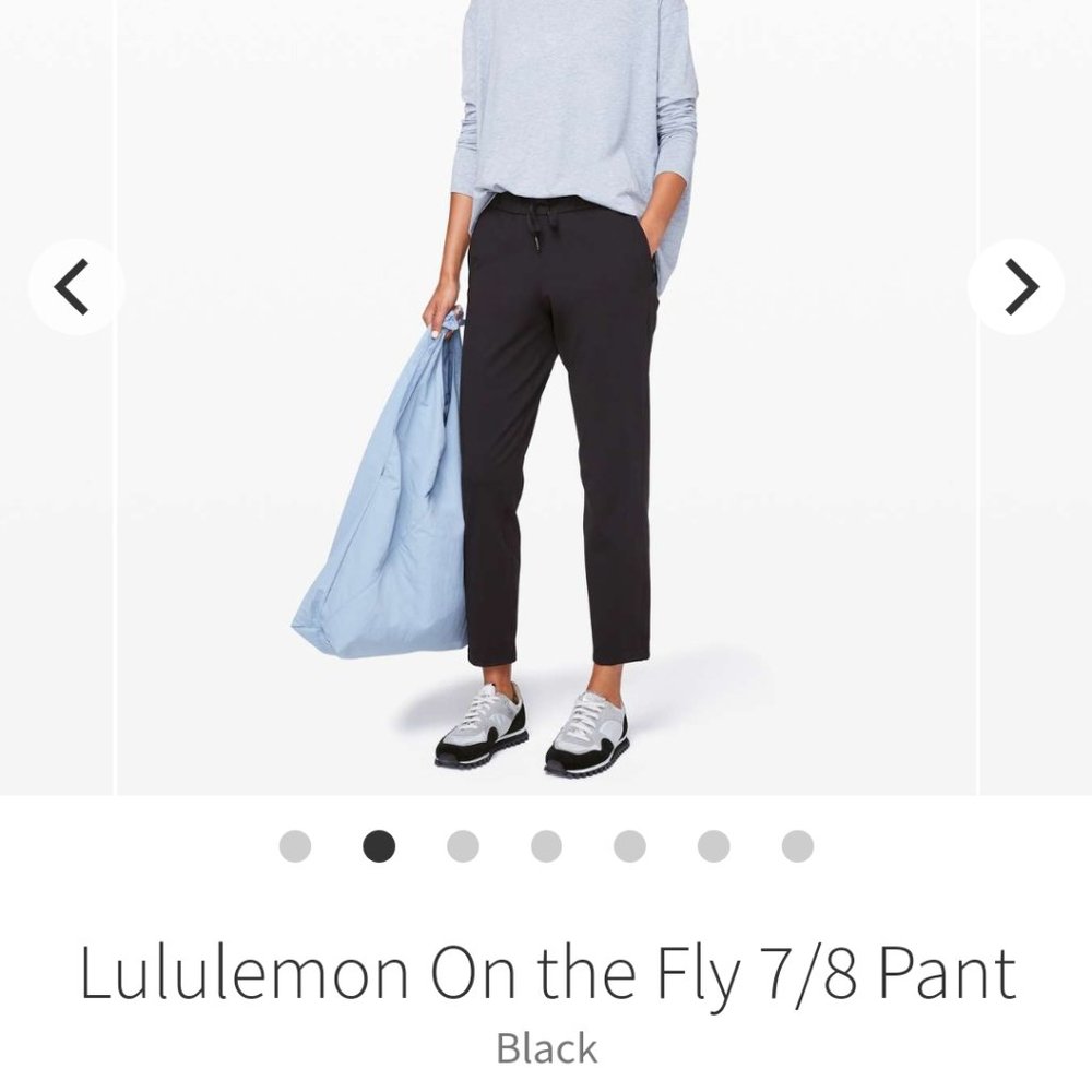 On The Fly Pants 7/8 Cropped Length